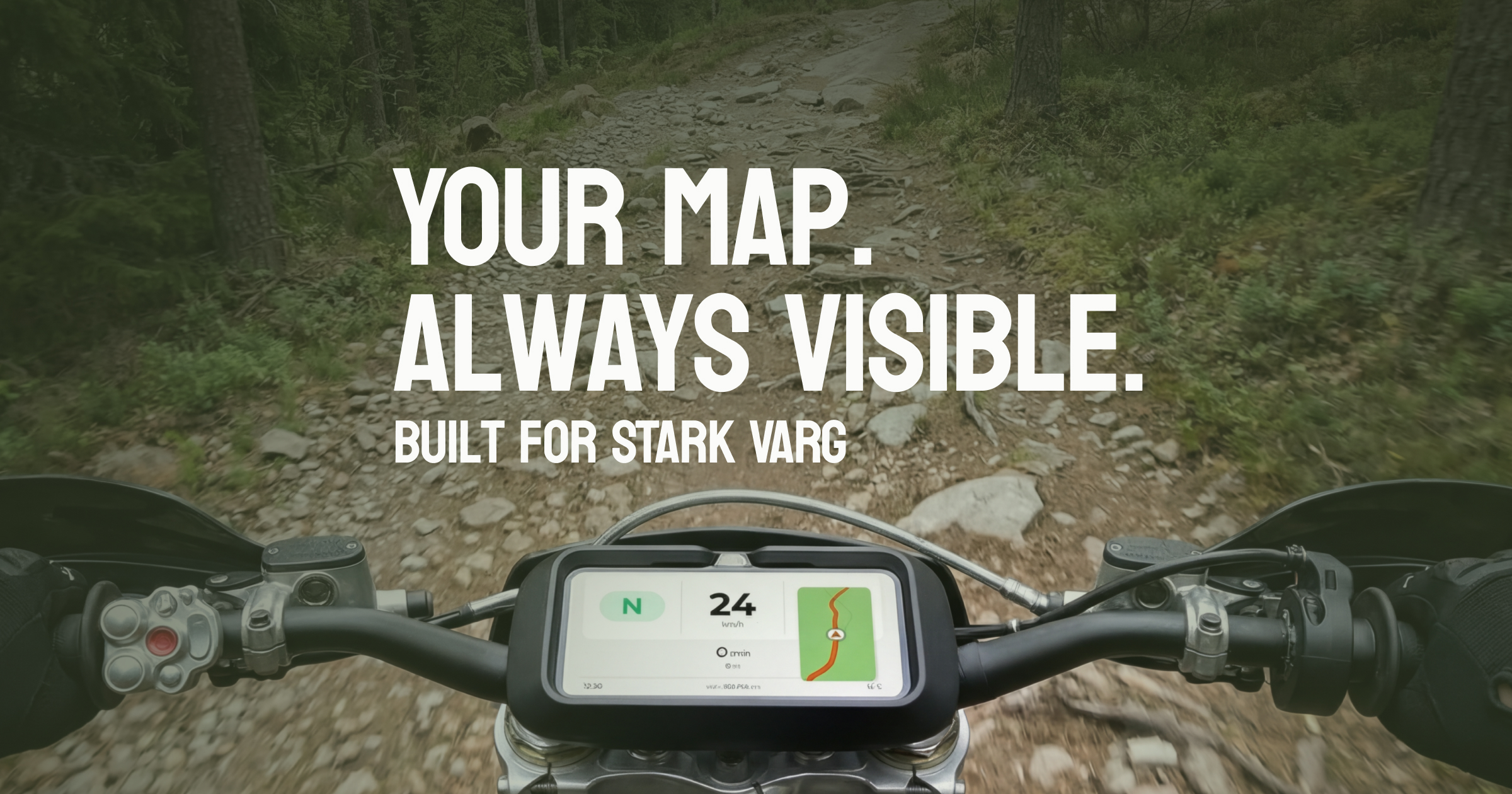 GPS Navigation for Stark VARG | No Subscription | Head North